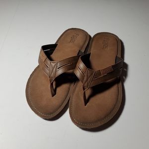 Flojos Alonzo sandals flip flops leather new